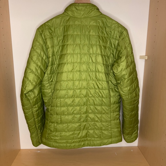 FLAWLESS Patagonia Nano Puff Jacket Green STY84211 Men’s Small - Picture 3 of 6